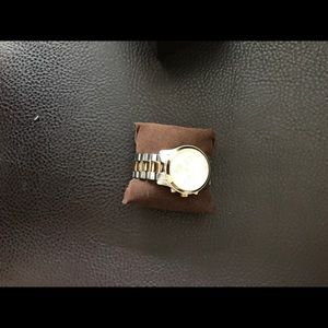 MICHAEL KORS 2 tone unisex watch